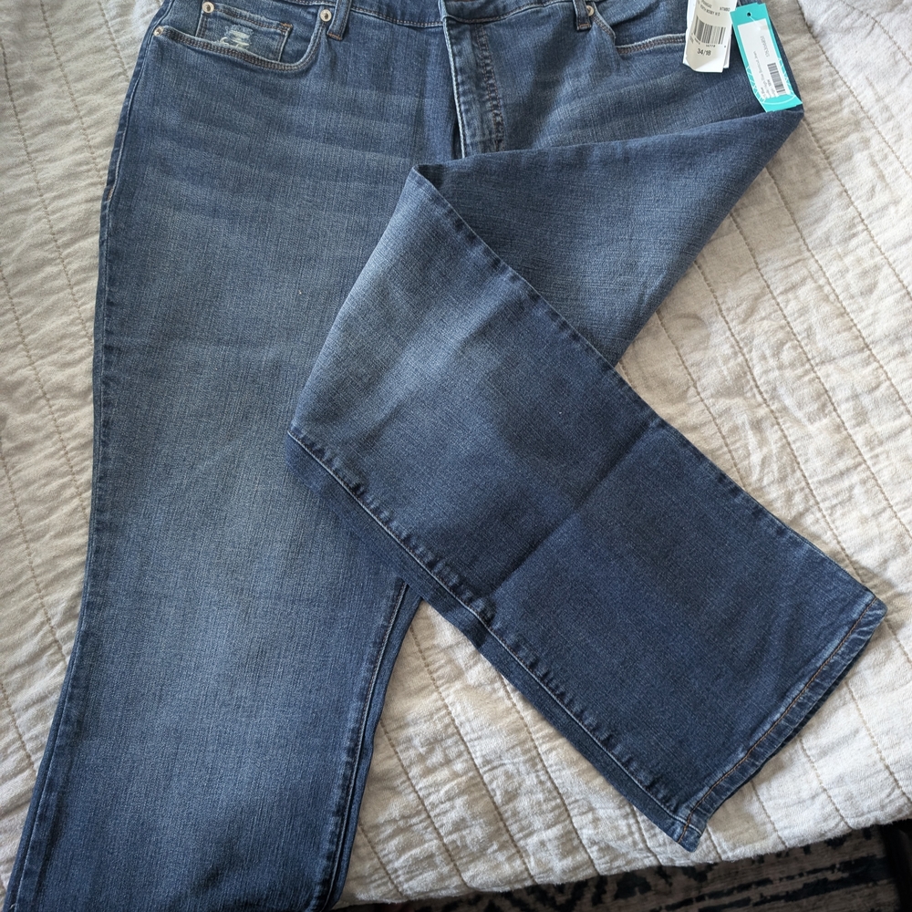 STS Blue Women's Boot Cut Jeans in Medium Blue